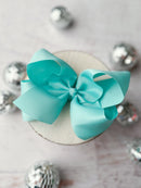 Oversize Grosgrain Hair Bow - Alligator Clip - 5.5"