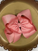 Oversize Grosgrain Hair Bow - Alligator Clip - 5.5"