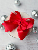 Oversize Grosgrain Hair Bow - Alligator Clip - 5.5"