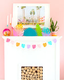 Large Acrylic Palm Leaves