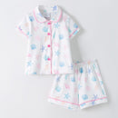 Pastel Seashell Pajama Set | Mommy & Me Summer PJs