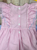 Pencil Bow Stripe Tie Dress | Girls School Outfit
