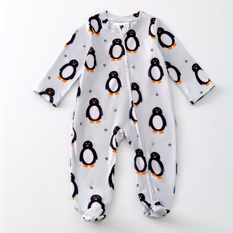 Penguins Galore Infant Boy Onesie