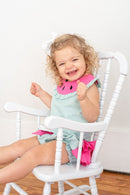 Pink and Green Watermelon Top and Ruffle Bloomer Set