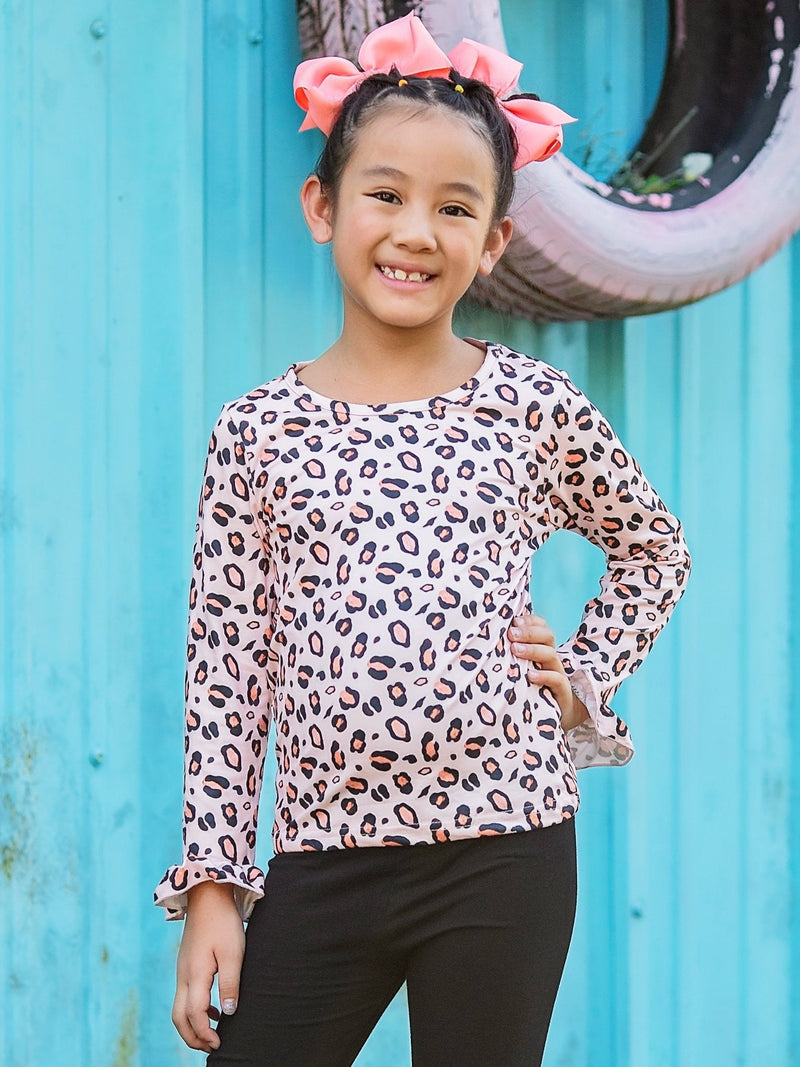 Pink Animal Print Shirt