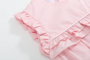 Pink Ruffle Jumper Romper