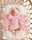 Chunky Knit Sweater | Pink