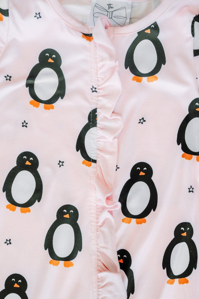 Polar Penguins Infant Girl Onesie