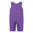 Purple and Gold Football Smocked Longalls
