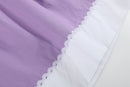 Purple Easter Bunny Smocked Bishop Dress