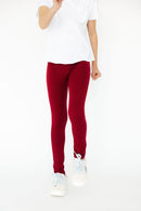 Burgundy Leggings