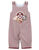 Red and Cream Gingham Farm Longall