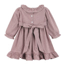 Red and Cream Gingham Farm Smocked Dress