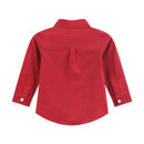 Red Corduroy Dress Shirt