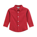 Red Corduroy Dress Shirt
