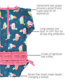 Ruffle Butts You're The Tweetest Rash Guard