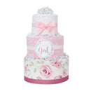 Rose Diaper Cake