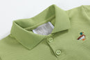 Sage Green Mallard Polo Shirt
