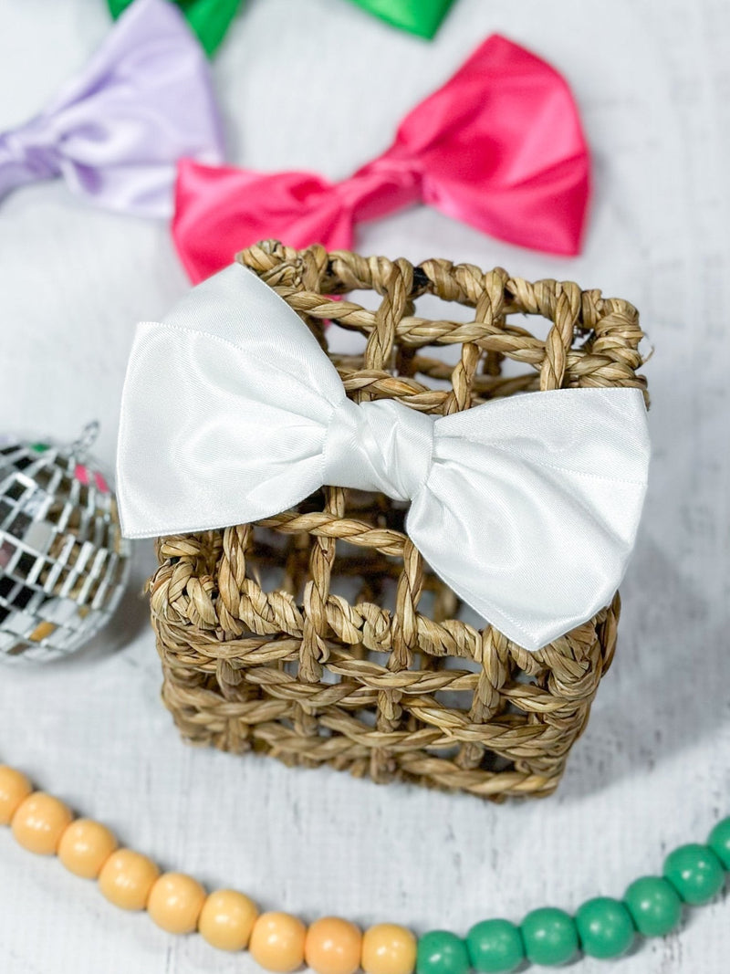 Satin Hair Bow