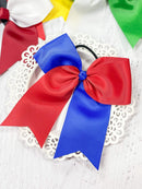 School Spirit Cheer Bows - Pony O - 6"