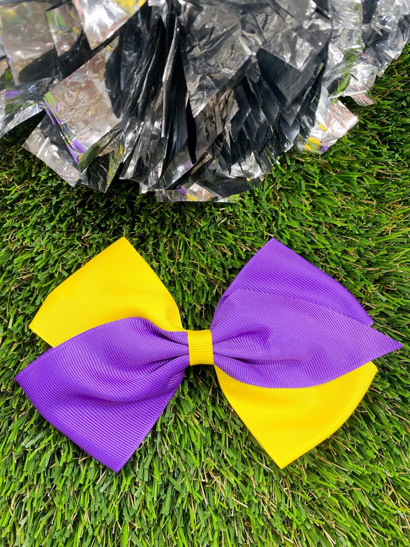 School Spirit Oversized Hair Bows