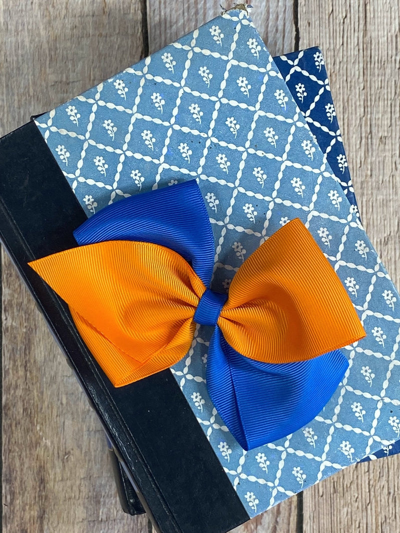 School Spirit Oversized Hair Bows