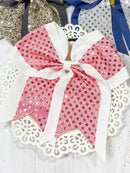 Sequin School Spirit Cheer Bow - Pony-O