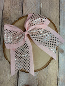 Sequin School Spirit Cheer Bow - Pony-O