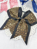 Sequin School Spirit Cheer Bow - Pony-O