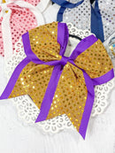 Sequin School Spirit Cheer Bow - Pony-O