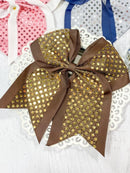 Sequin School Spirit Cheer Bow - Pony-O