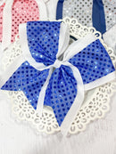 Sequin School Spirit Cheer Bow - Pony-O
