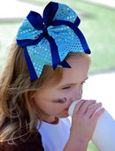 Sequin School Spirit Cheer Bow - Pony-O