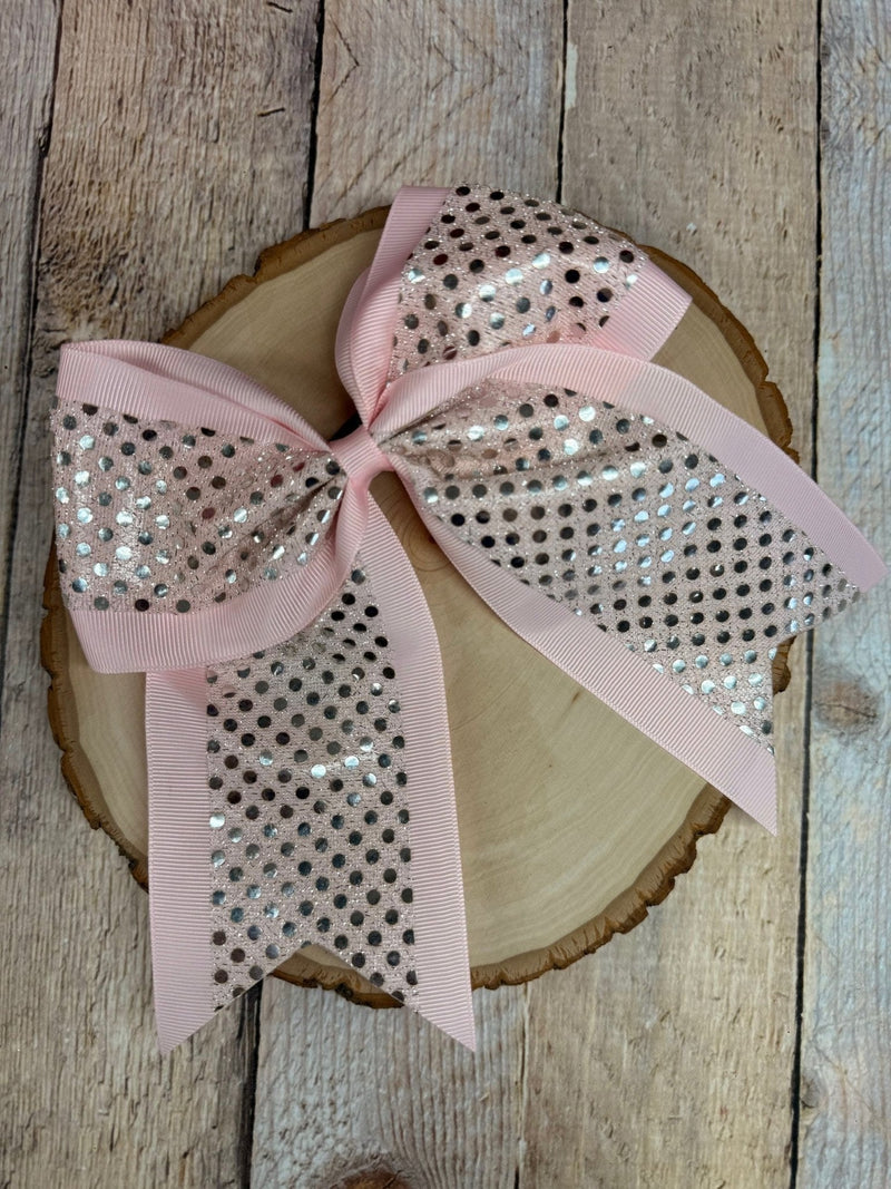 Sequin School Spirit Cheer Bow - Pony-O