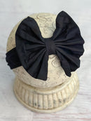 Solid Fabric Bow Headbands
