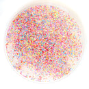 Sprinkle filled cake plate serving board