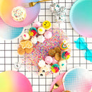 Sprinkle filled cake plate serving board