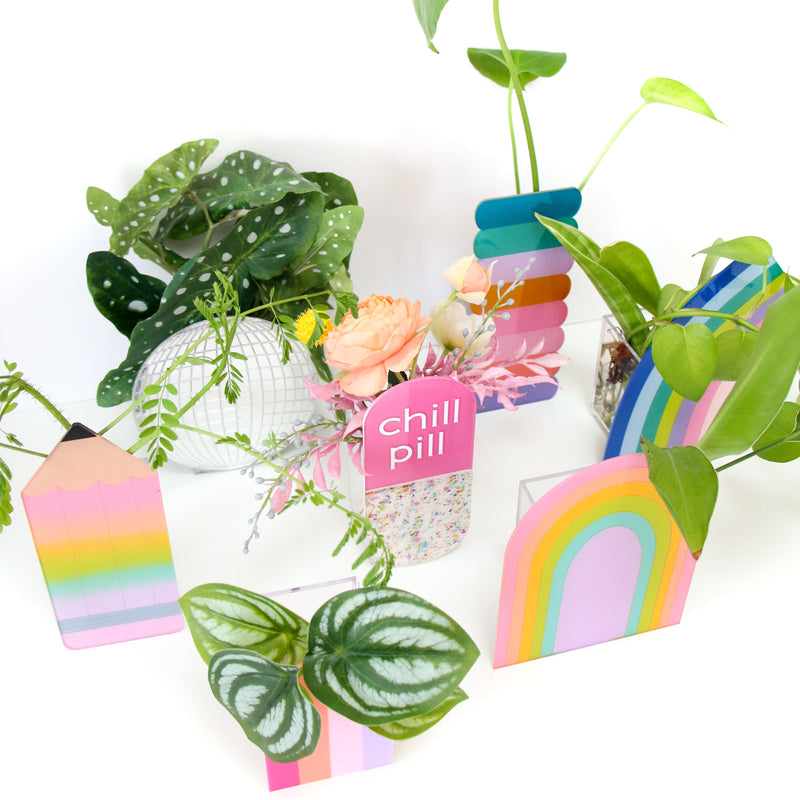 Abstract Floral Arch Standing Propagation Planter