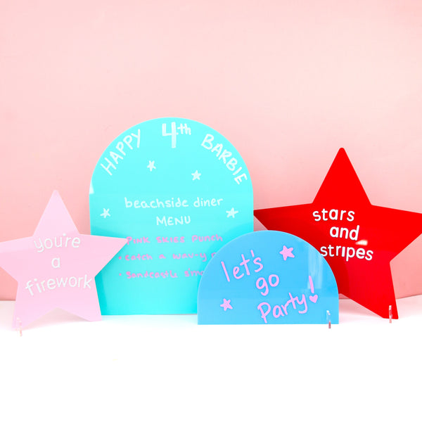Patriotic Party Decor Stands