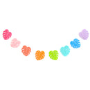 Monstera Leaf Acrylic Garland