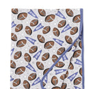 Baby Boy's American Football Bamboo Stroller Blanket