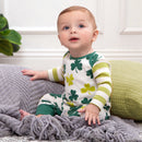 Baby's St. Patty's Shamrocks & Clovers Cotton Romper
