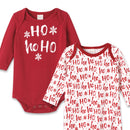 Baby Set-of-2 Christmas Bodysuits - Bamboo & Cotton