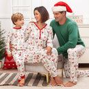 Christmas Santa Kid's Bamboo Pajama Set - Family Matching