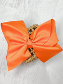 Texas Size Big Hair Bows - French Clip - 6.5" - 36 colors