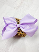 Texas Size Big Hair Bows - French Clip - 6.5" - 36 colors