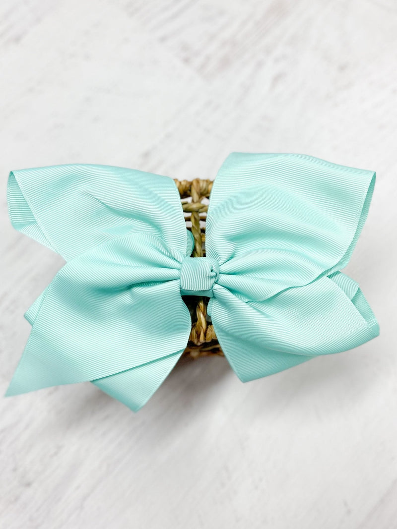 Texas Size Big Hair Bows - French Clip - 6.5" - 36 colors