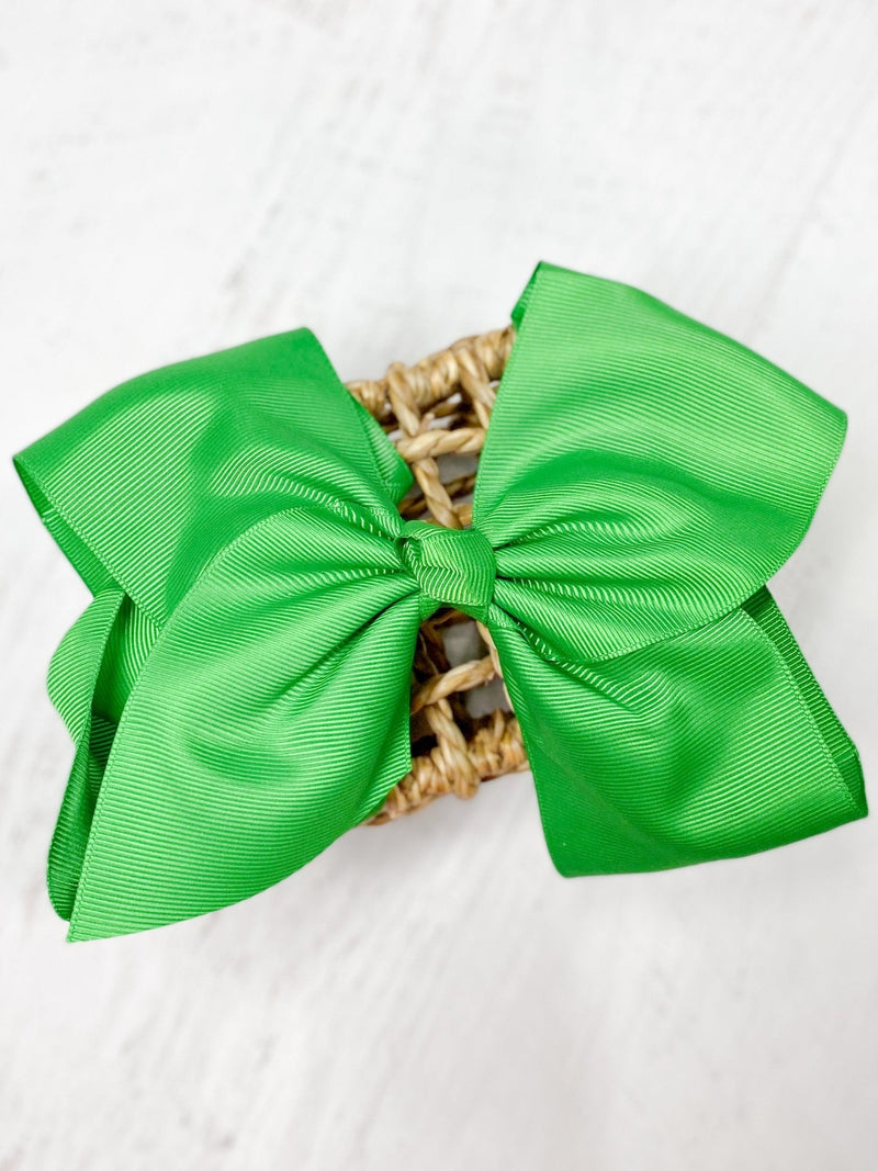 Texas Size Big Hair Bows - French Clip - 6.5" - 36 colors