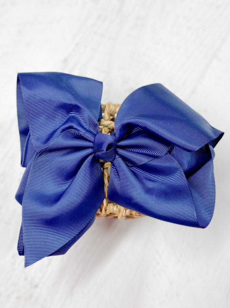Texas Size Big Hair Bows - French Clip - 6.5" - 36 colors