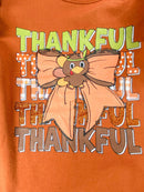 Thankful Bow Plaid Bell Bottom Set